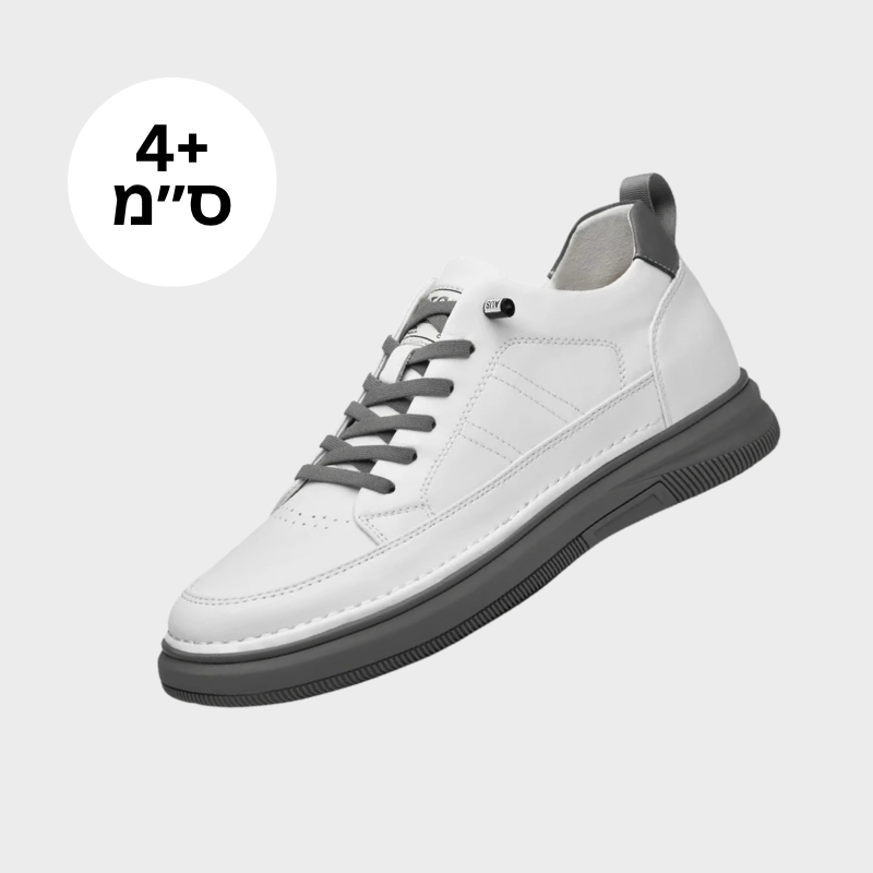סניקרס יומיומיים לגברים עם הגבהה של 6 ס״מ